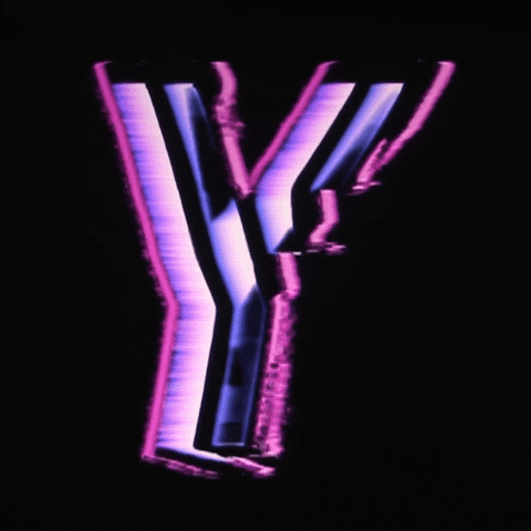 Glitch Alphabet GIF by #BASILIO