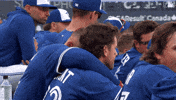 Blue Jays Hug GIF by Toronto Blue Jays