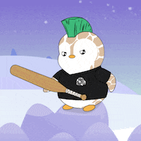 Fitness Baseball GIF by Pudgy Penguins