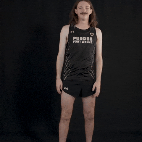 Cross Country Celebration GIF by Purdue Fort Wayne Athletics