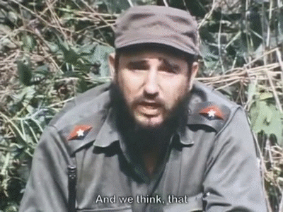 Fidel Castro Cuba GIF
