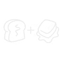 breadandButterPR food bread pr butter Sticker
