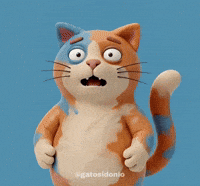 Fear Funny Cat GIF