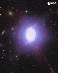 Mesmerizing Cats Eye Nebula GIF by European Space Agency - ESA