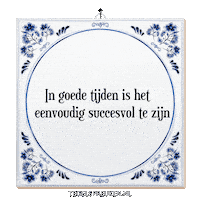 Nl Geluk Sticker by Tegelspreuken.nl