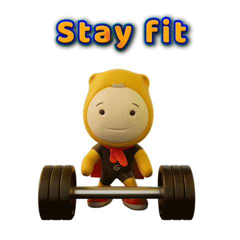Fitness Working Out Sticker by Gumazing