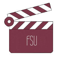 Film Gold Sticker by Florida State University