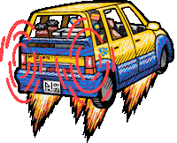 Mad Max Art Sticker