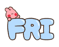 Friday Week Sticker by antomignon