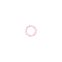 beating heart Sticker by Salam Sisters