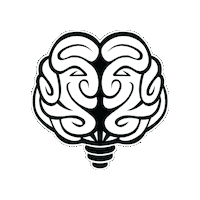 Brain Sticker by Masterminds Connect