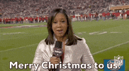Merry Christmas Football GIF by NFL