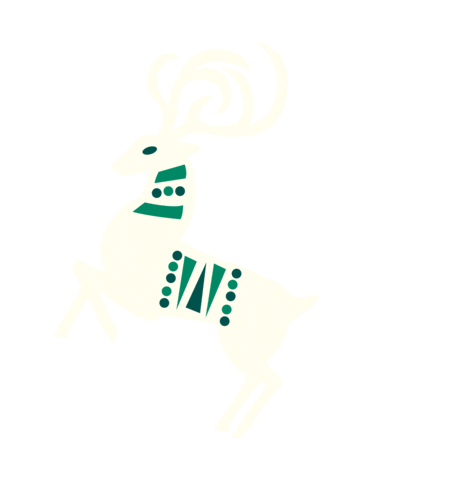 Christmas Reindeer Sticker by LUPICIA_JAPAN