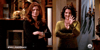 season 7 flirt GIF by Will & Grace