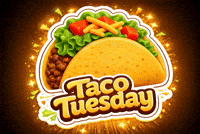 Mexican Food Taco Tuesday GIF
