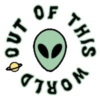 Music Festival Space Sticker