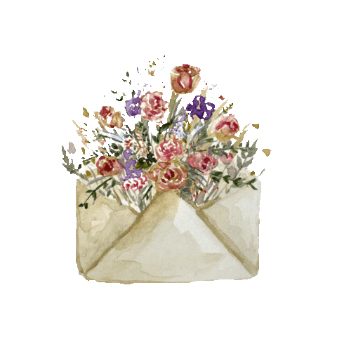 Love Mail Sticker by Florist Rookie