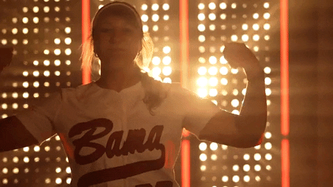 Crimson Tide Softball GIF by NCAA Championships