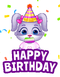 Happy Birthday Sticker by Lucas and Friends by RV AppStudios