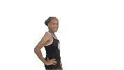 Track And Field Pose Sticker by East Central University