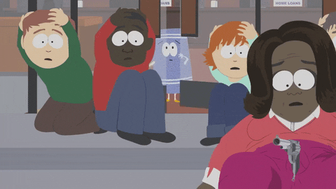 scared oprah winfrey GIF by South Park 