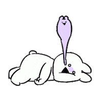 Shock Omg Sticker by すこぶる動くウサギ