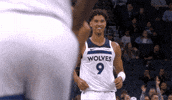 Nba Smile GIF by Minnesota Timberwolves