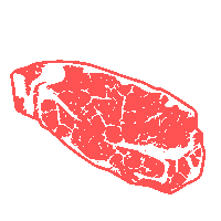 Beef Steak Sticker by Primebeef Co.