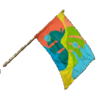Dance Flag Sticker by Spintronix Color Guard
