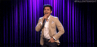 fallontonight reaction funny mood haha GIF