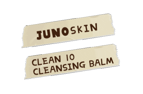 thejunoco skincare skin clean skincare cleansing balm Sticker