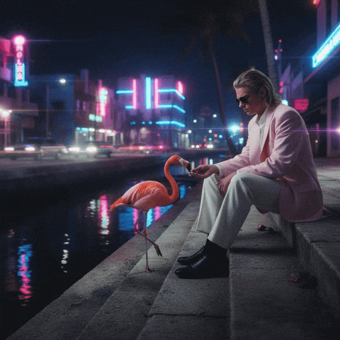 Eat Miami Vice GIF by Jukebox Saints