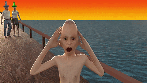art 3d GIF by Lion Beach