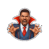 Halloween Vampire Sticker by VOKI Games