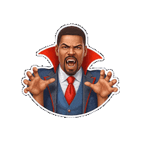 Halloween Vampire Sticker by VOKI Games