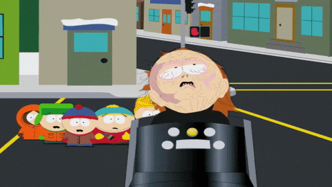 eric cartman horror GIF by South Park 
