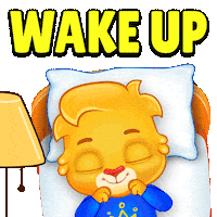 Good Morning Sleep Sticker by Lucas and Friends by RV AppStudios