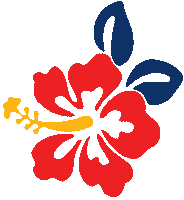 Red And Blue Flower Sticker by kualumni