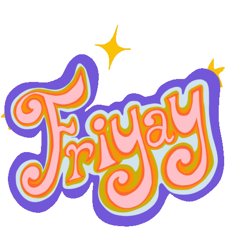 Party Friday Sticker