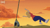 Pole Spin Kick GIF by Adult Swim