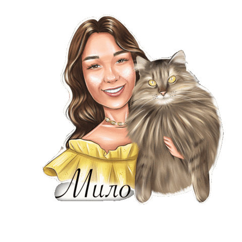 Anastasia_Anastasia giphyupload кошка мило kissarty Sticker