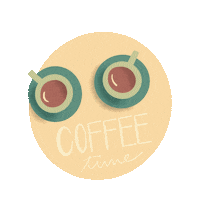 Coffee Time Friends Sticker by Famee DESIGN AGENTUR