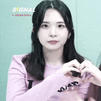 K-Pop Heart GIF