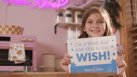 Happy Make A Wish GIF by Make-A-Wish America