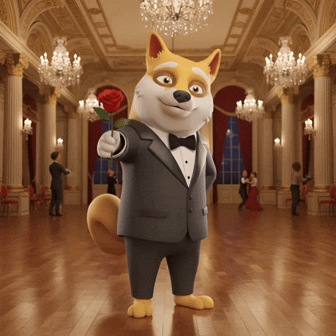 Shiba Inu Gala GIF by Doge Pound