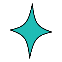 Sparkle Sticker by Invade.co
