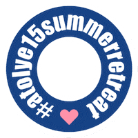 Summer Circle Sticker by Atolye15