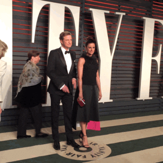 colin firth vanity fair oscar party GIF by Vanity Fair