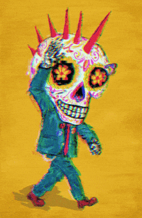 Punk Gif Art GIF by Adolfochs