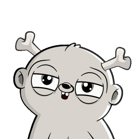 Confused Good Night Sticker by Fugz Official